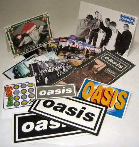Oasis Christmas Cards, Flyers & Postcards handbill UK OASHBCH384940