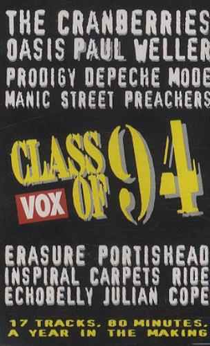 Oasis Class Of 94 cassette single UK OASCSCL286528