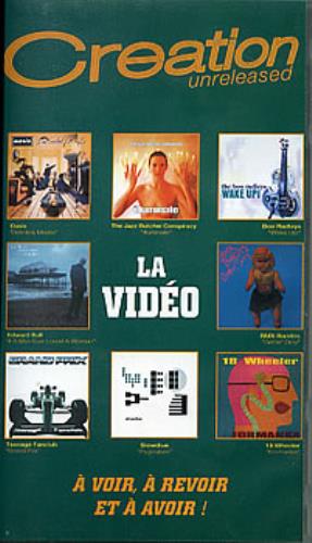 Oasis Creation Unreleased video (VHS or PAL or NTSC) French OASVICR285905