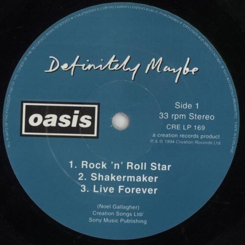 Oasis Definitely Maybe - 1st - Damont - VG 2-LP vinyl record set (Double LP Album) UK OAS2LDE618404