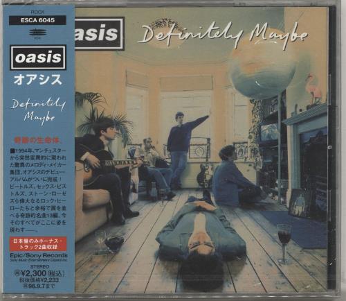Oasis Definitely Maybe - Sealed CD album (CDLP) Japanese OASCDDE695278
