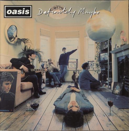 Oasis Definitely Maybe - 1st - EX 2-LP vinyl record set (Double Album) UK OAS2LDE256805