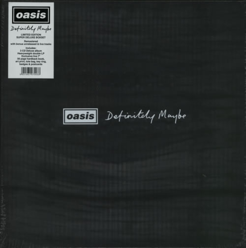 Oasis Definitely Maybe - Sealed Vinyl Box Set UK OASVXDE604479