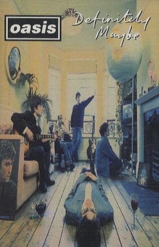 Oasis Definitely Maybe cassette album UK OASCLDE275705