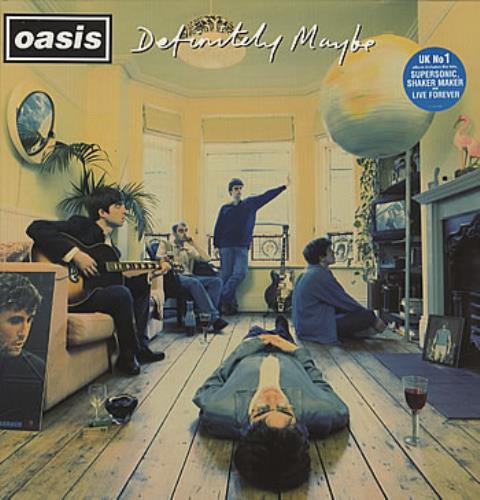 Oasis Definitely Maybe 2-LP vinyl record set (Double LP Album) Dutch OAS2LDE314772