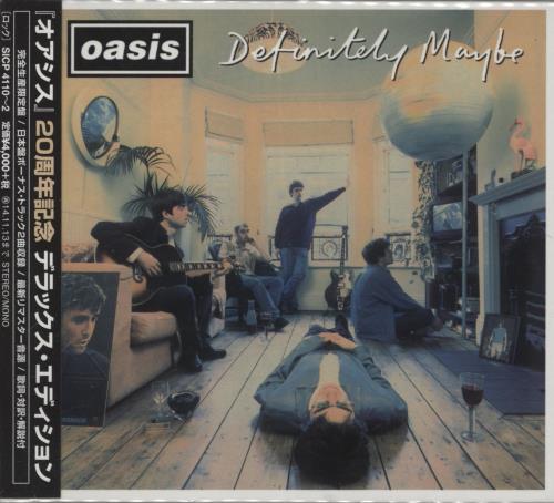 Oasis Definitely Maybe 3-CD album set (Triple CD) Japanese OAS3CDE873058