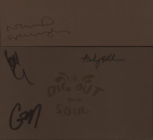 Oasis Dig Out Your Soul - Fully Autographed CD Album Box Set UK OASDXDI456260