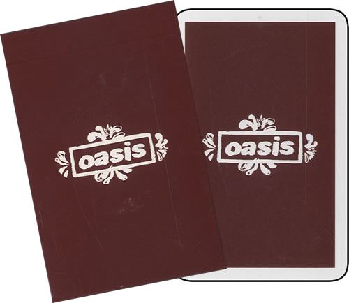 Oasis Dig Out Your Soul - Playing Cards memorabilia UK OASMMDI455429