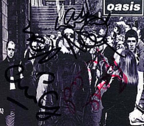 Oasis Do You Know What I Mean Autographed CD single (CD5 / 5") UK OASC5DO278727