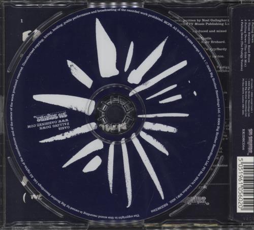Oasis Falling Down CD single (CD5 / 5") UK OASC5FA462140