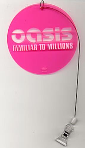 Oasis Familiar To Millions display Japanese OASDIFA214356