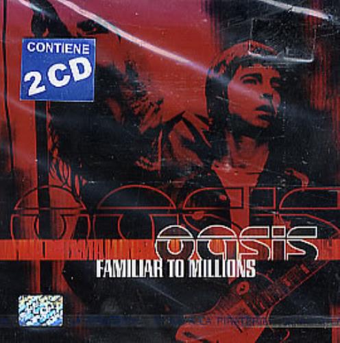 Oasis Familiar To Millions 2 CD album set (Double CD) Mexican OAS2CFA256685