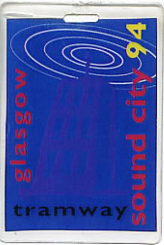 Oasis Glasgow Sound City 1994 tour pass UK OASTPGL294080