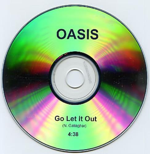 Oasis Go Let It Out CD-R acetate Canadian OASCRGO287151