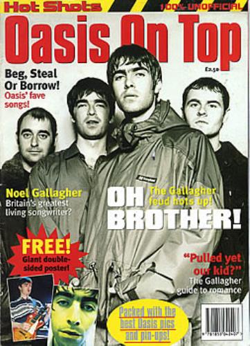 Oasis Hot Shots - Oasis On Top magazine UK OASMAHO295270
