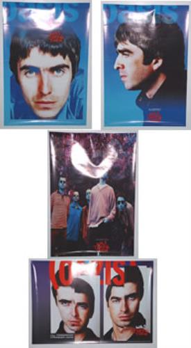 Oasis Jill Furmanovsky Exhibition  - Set of Four Promo Posters poster UK OASPOJI286079