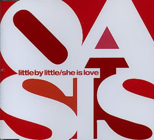 Oasis Little By Little CD single (CD5 / 5") Australian OASC5LI287472