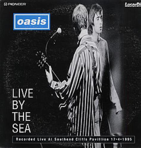 Oasis Live By The Sea laserdisc / lazerdisc UK OASLZLI262565