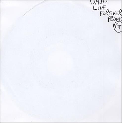 Oasis Live Forever 7" vinyl single (7 inch record / 45) UK OAS07LI237245