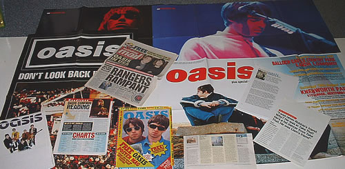 Oasis Quantity Of Magazine Cuttings memorabilia UK OASMMQU329743