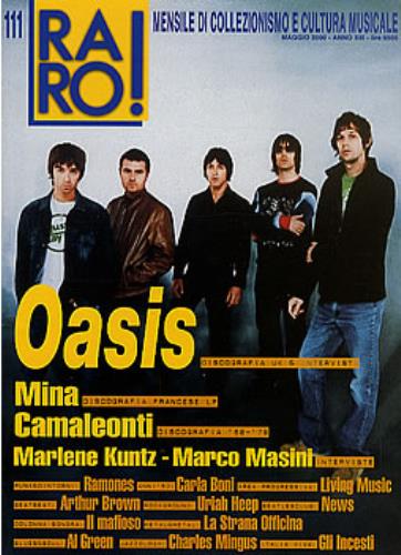 Oasis Ra Ro! - March 2000 magazine Italian OASMARA293970