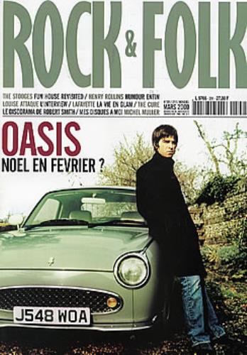 Oasis Rock & Folk magazine French OASMARO292132