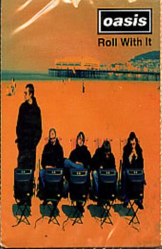 Oasis Roll With It - Australian cassette single Australian OASCSRO286506