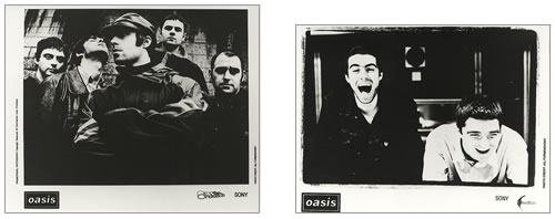 Oasis Set of Publicity Photographs photograph UK OASPHSE411452