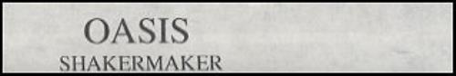 Oasis Shakermaker video (VHS or PAL or NTSC) UK OASVISH30831