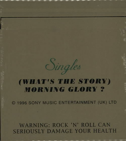 Oasis Singles - (What's The Story) Morning Glory? - Sealed CD Single Box Set UK OASCXSI573894