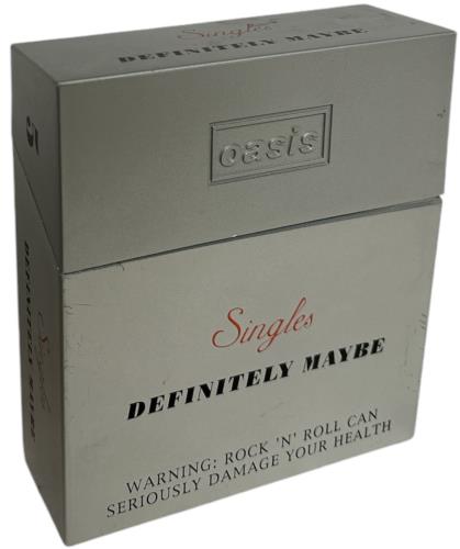 Oasis Singles: Definitely Maybe - 5 CDs CD Single Box Set Austrian OASCXSI266523