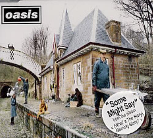 Oasis Some Might Say CD single (CD5 / 5") Korean OASC5SO223613