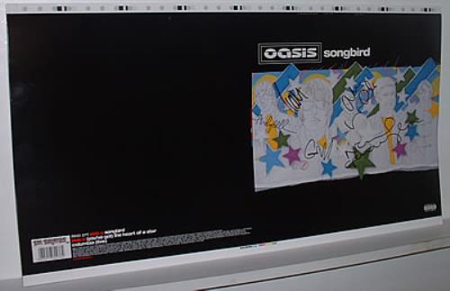 Oasis Songbird - Promo Proof Sleeve artwork UK OASARSO283036