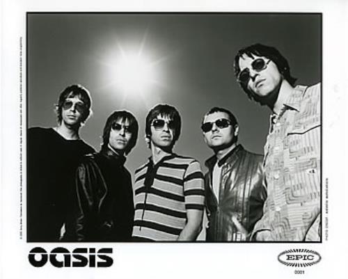 Oasis Standing On The Shoulder Of Giants media press pack US OASPPST155960