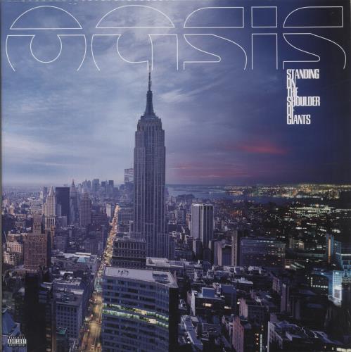 Oasis Standing On The Shoulders Of Giants - Blue/Purple Marble Vinyl - Sealed vinyl LP album (LP record) UK OASLPST879258