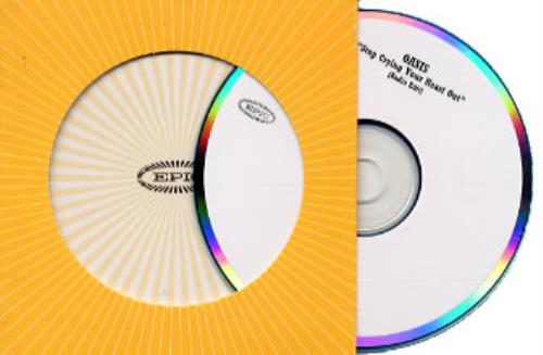 Oasis Stop Crying Your Heart Out CD-R acetate US OASCRST220021