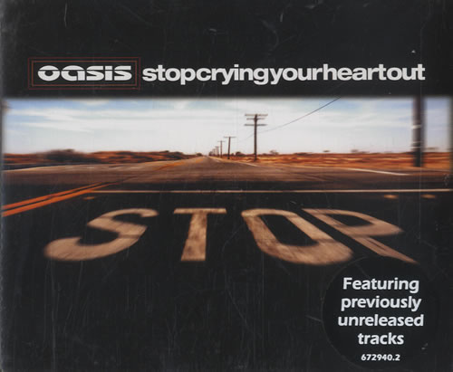 Oasis Stop Crying Your Heart Out CD single (CD5 / 5") Australian OASC5ST473828