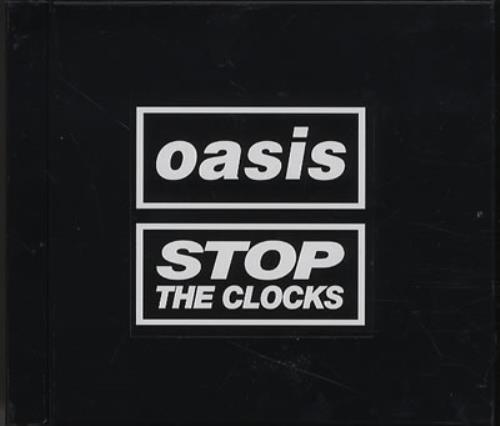 Oasis 'Stop The Clocks' Album Sampler + Poster Insert CD single (CD5 / 5") Japanese OASC5ST385528