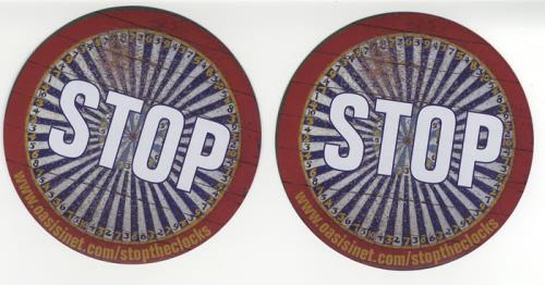 Oasis Stop The Clocks memorabilia UK OASMMST391299
