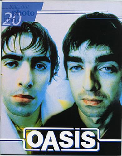 Oasis Tear Out Photo Book book UK OASBKTE80451