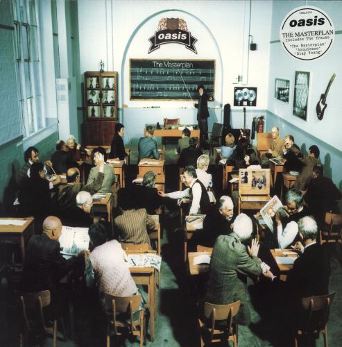 1998年UKオリジナル盤 Oasis The Masterplan 2枚組レコード Oasis \u2013 The Masterplan 1998年 UKオリジナル盤 LP 洋楽 oasis the