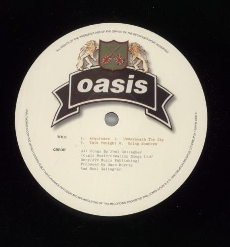 UK-original The Masterplan 2LP(Analog) Oasis : Creation Records 