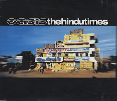 Oasis The Hindu Times CD/DVD single set UK OASSDTH209756