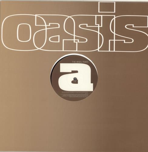 Oasis The Hindu Times 12" vinyl single (12 inch record / Maxi-single) UK OAS12TH212130