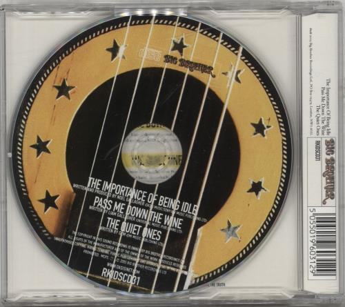 Oasis The Importance Of Being Idle CD single (CD5 / 5") UK OASC5TH512853