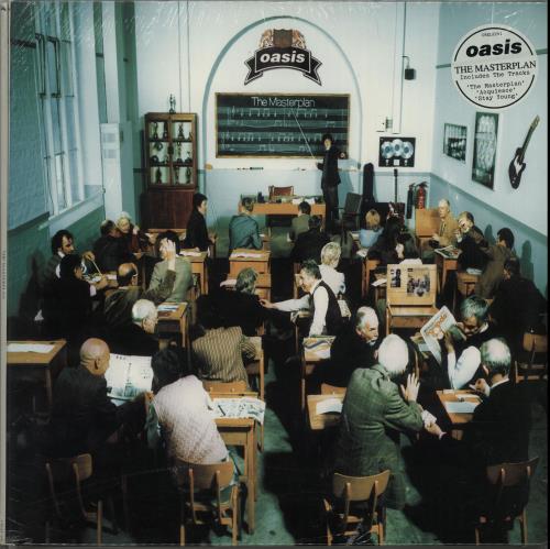 Oasis The Masterplan - Sealed 2-LP vinyl record set (Double LP Album) UK OAS2LTH509196