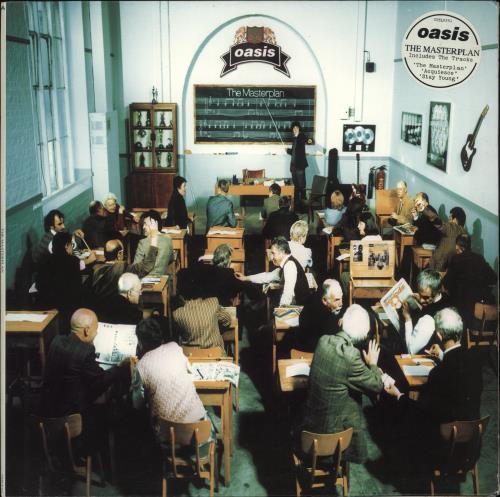 Oasis The Masterplan - VG 2-LP vinyl record set (Double LP Album) UK OAS2LTH868716