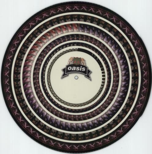 Oasis The Masterplan - Zoetrope picture disc LP (vinyl picture disc album) UK OASPDTH871006
