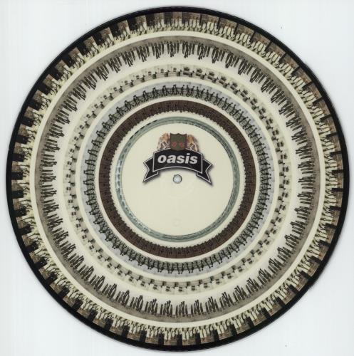 Oasis The Masterplan - Zoetrope picture disc LP (vinyl picture disc album) UK OASPDTH871006