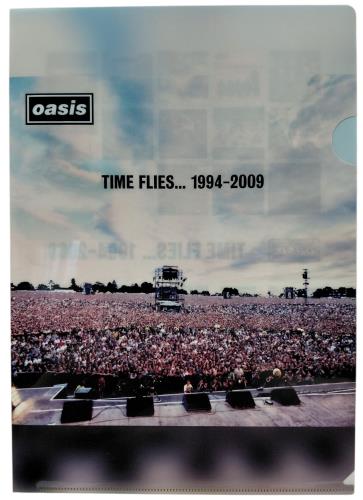 Oasis Time Flies...19942009 - 7-Inch Sleeve + PVC Folder 2 CD album set (Double CD) Japanese OAS2CTI870823